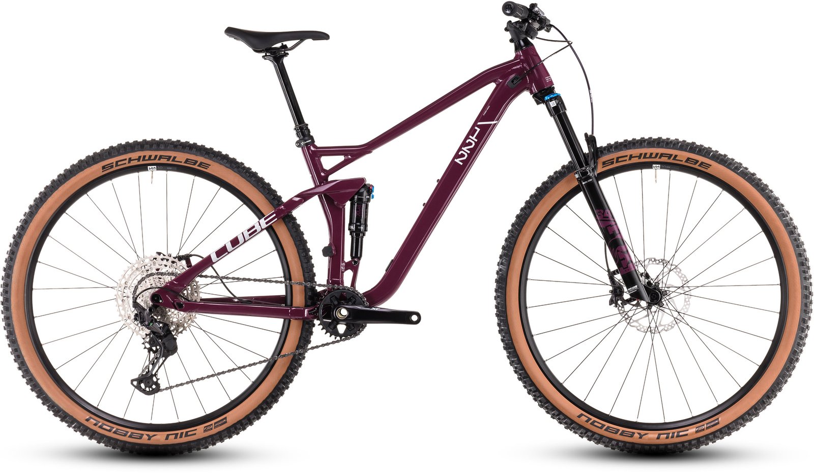 Cube-Stereo-ONE22-Race-wine´n´grey-1.jpg Cube Stereo ONE22 Race wine´n´grey – Bild 1
