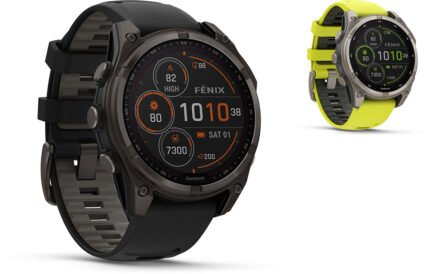 Garmin Fēnix&reg; 8 - 47 mm Solar Sapphire - GPS Multisport Smartwatch